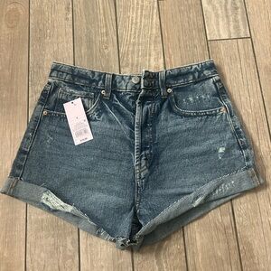 Denim Blue Women's Shorts